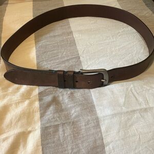 Men's Brown Leather Belt